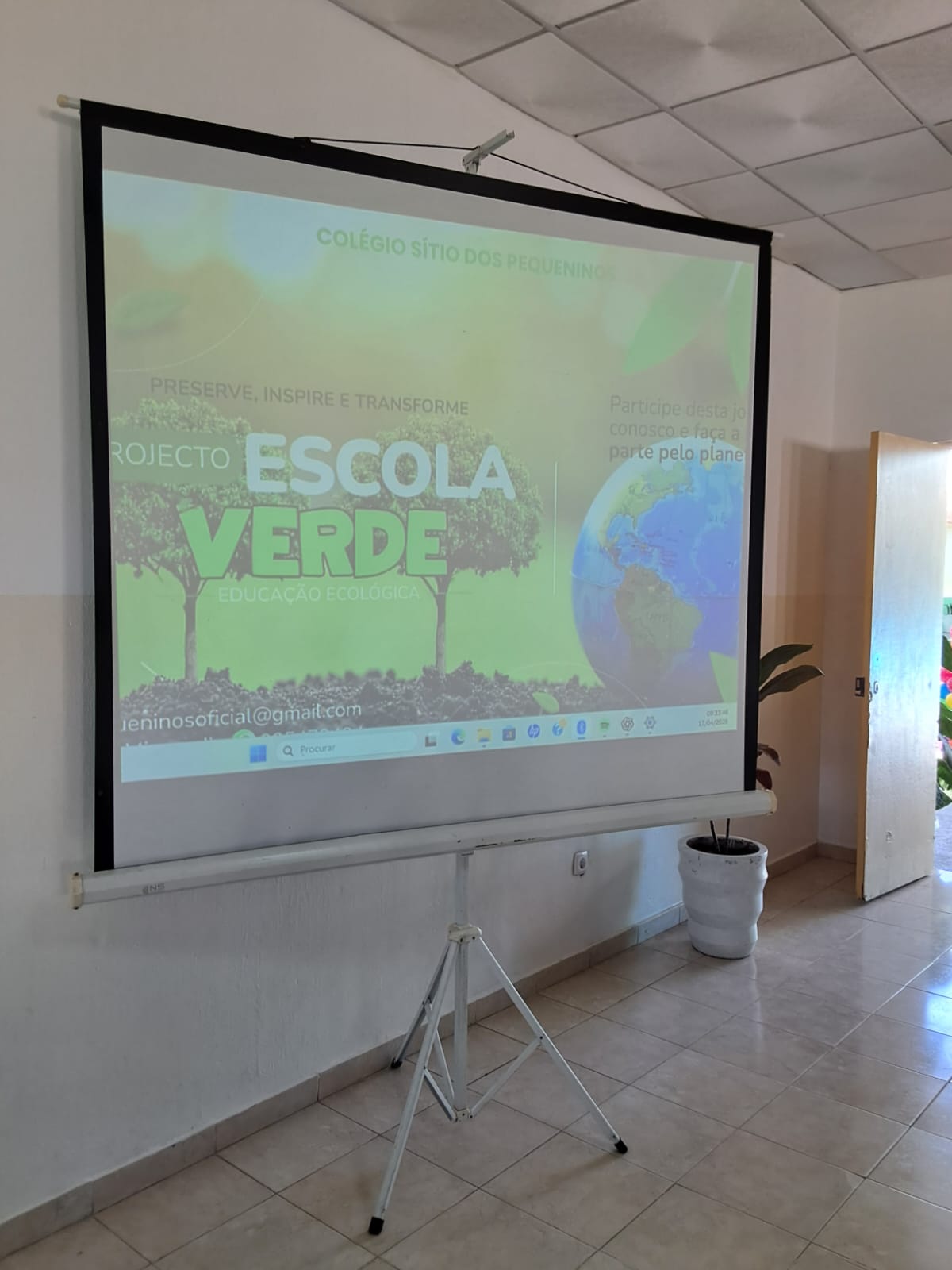 Slide  PROJECTO ESCOLA VERDE (25)