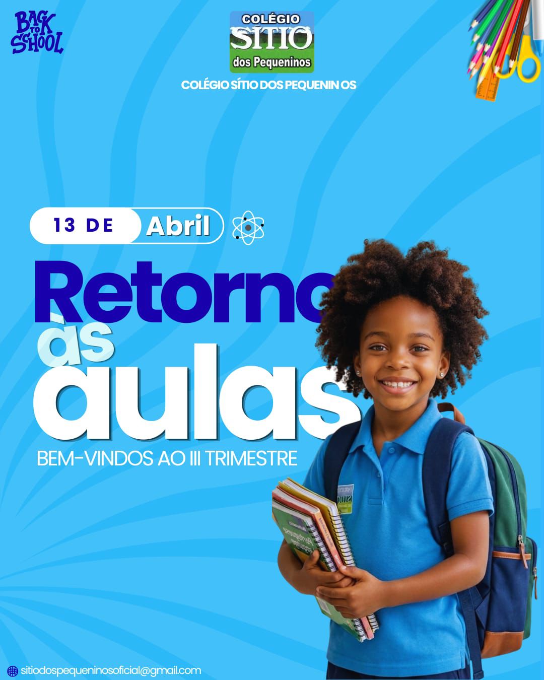Slide Retorno as Aulas 2026